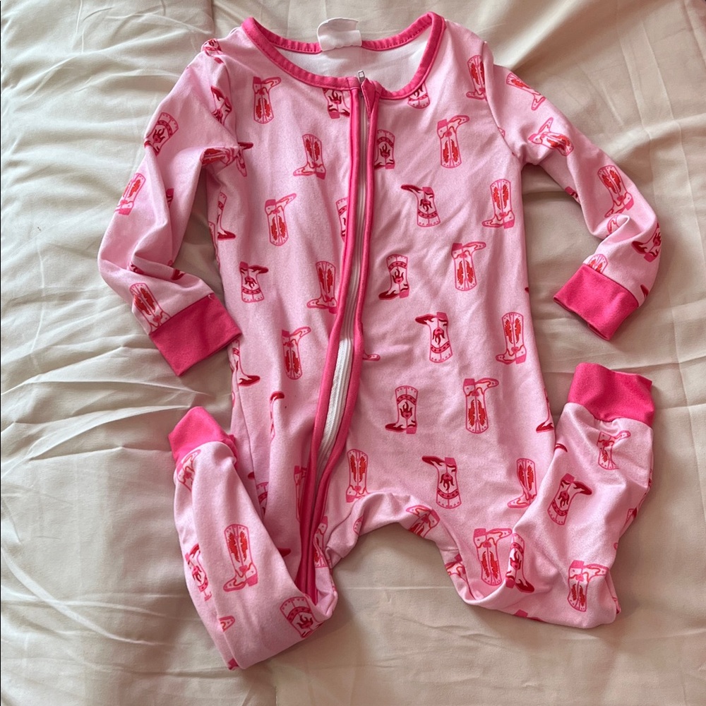 Cowgirl boot pjs